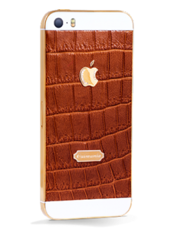 iPhone 5s Leather Gold (Br)